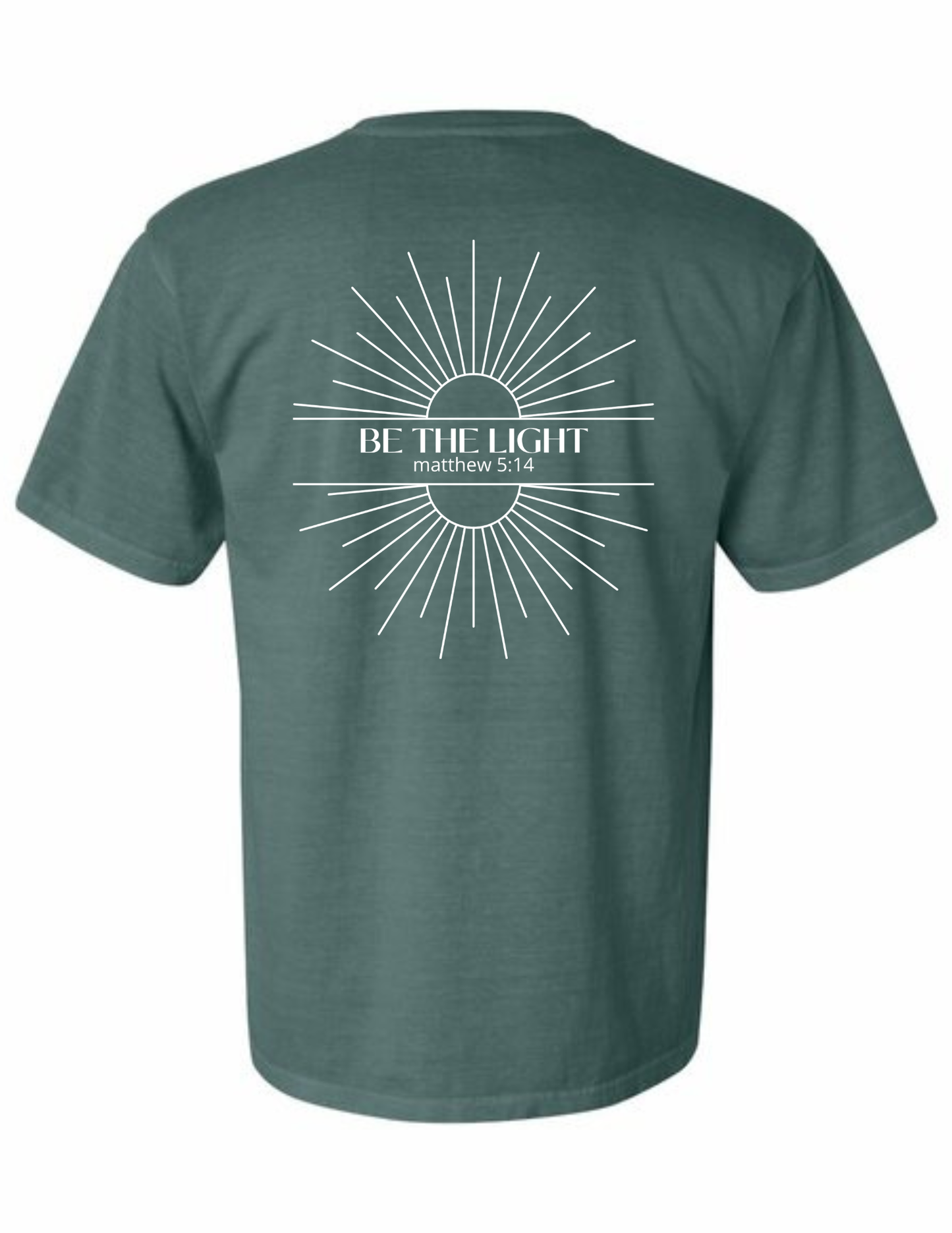 BE THE LIGHT - Adult Crew Neck T-shirt