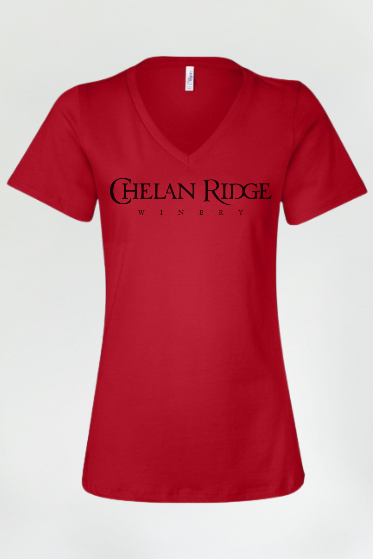 Chelan Ridge Winery V-Neck Red - Not Available for Purchase