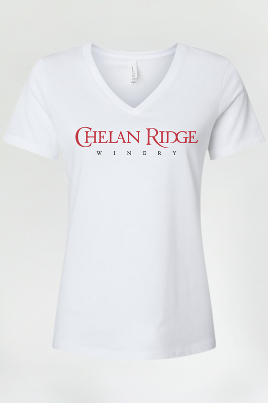 Chelan Ridge Winery V-Neck White