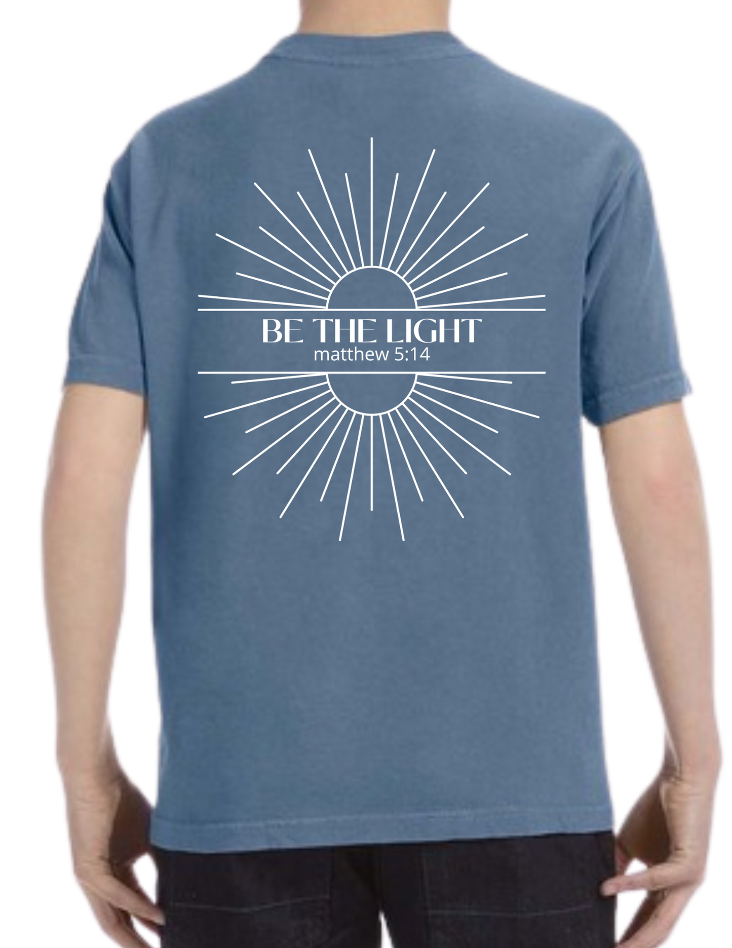 BE THE LIGHT - Youth Crew Neck T-shirt