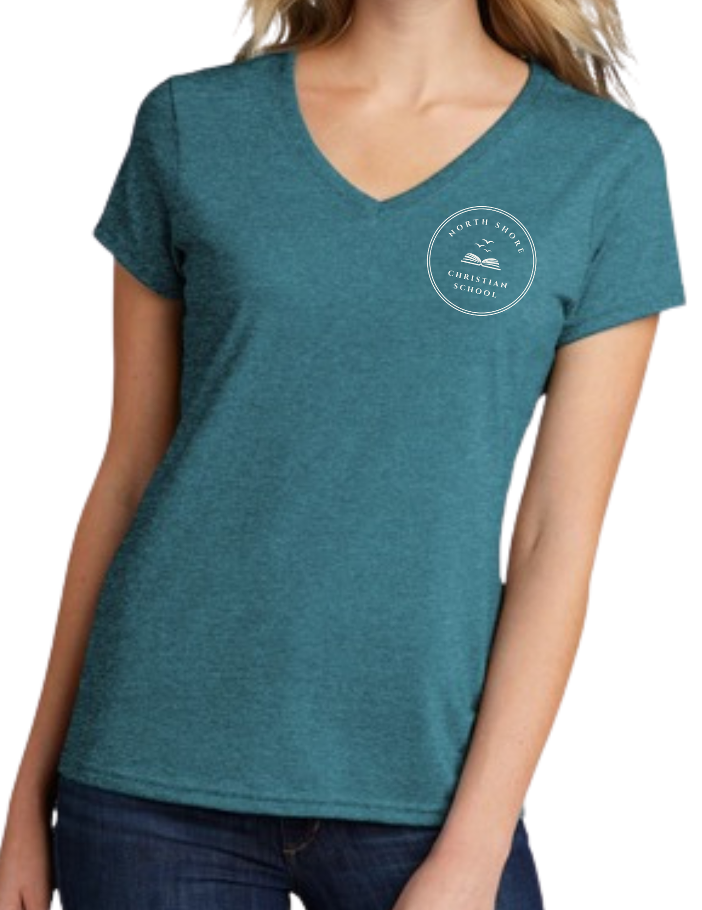 BE THE LIGHT - Adult V-neck