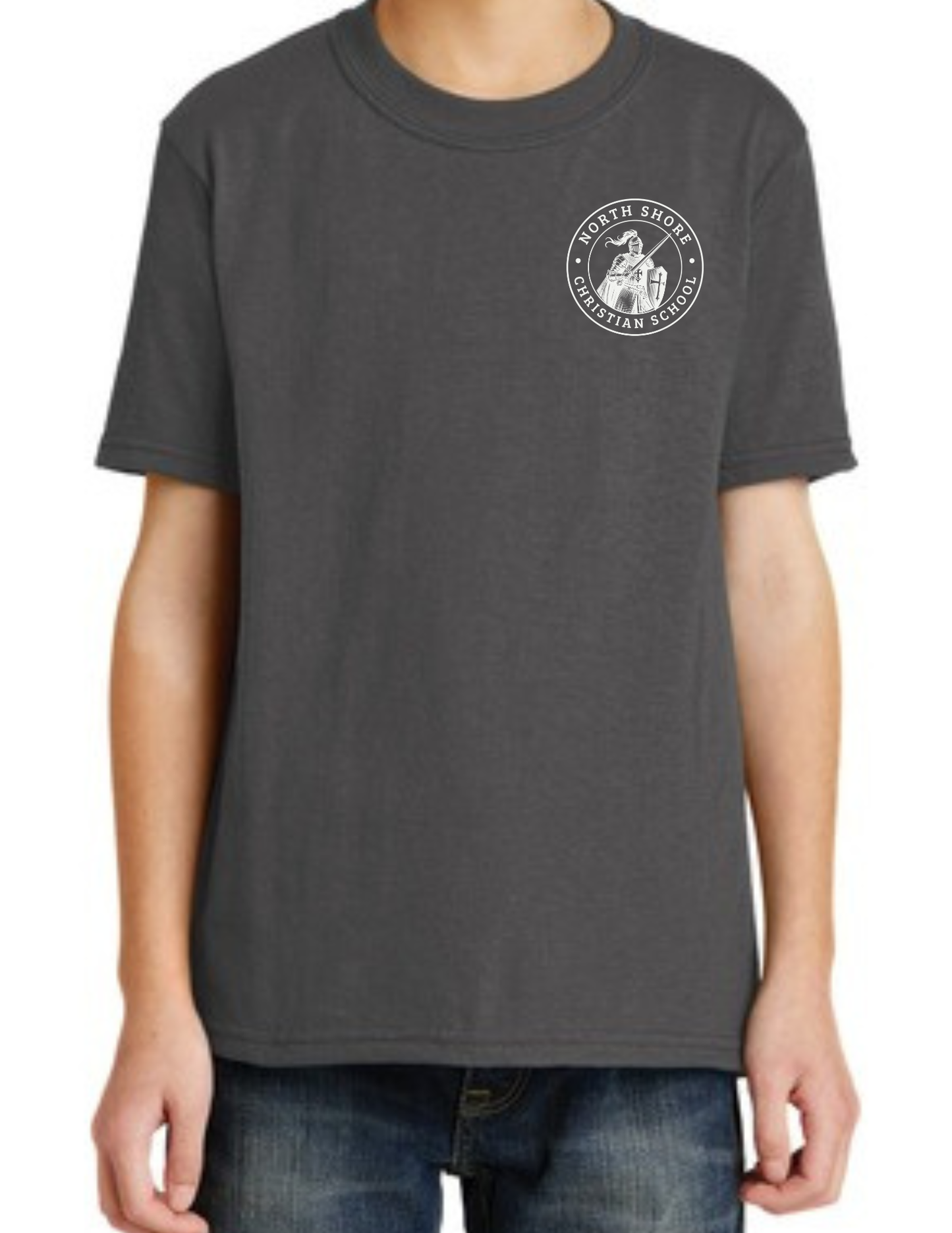 EQUIPPED WITH THE ARMOR OF GOD - Youth Crew Neck T-shirt